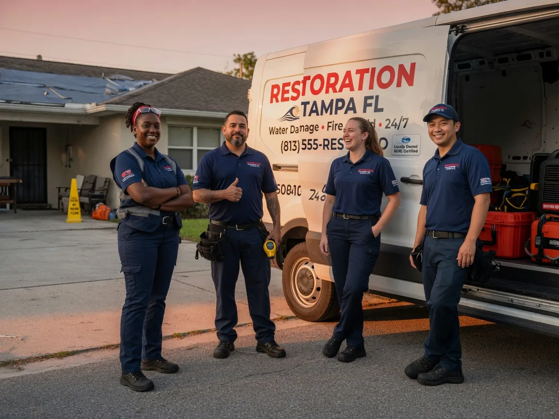 Water Damage Restoration company in Mullin, TX